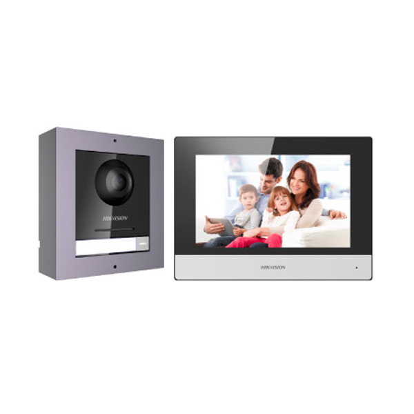 KIT V/PORTERO C/DS-KD8003, DS-KH6320, SWITCH Y SD CARD
